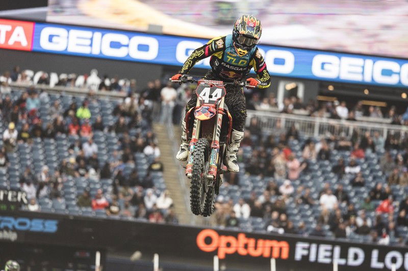Pierce Brown, 2022 Foxborough Supercross. - GasGas Media/Align Media